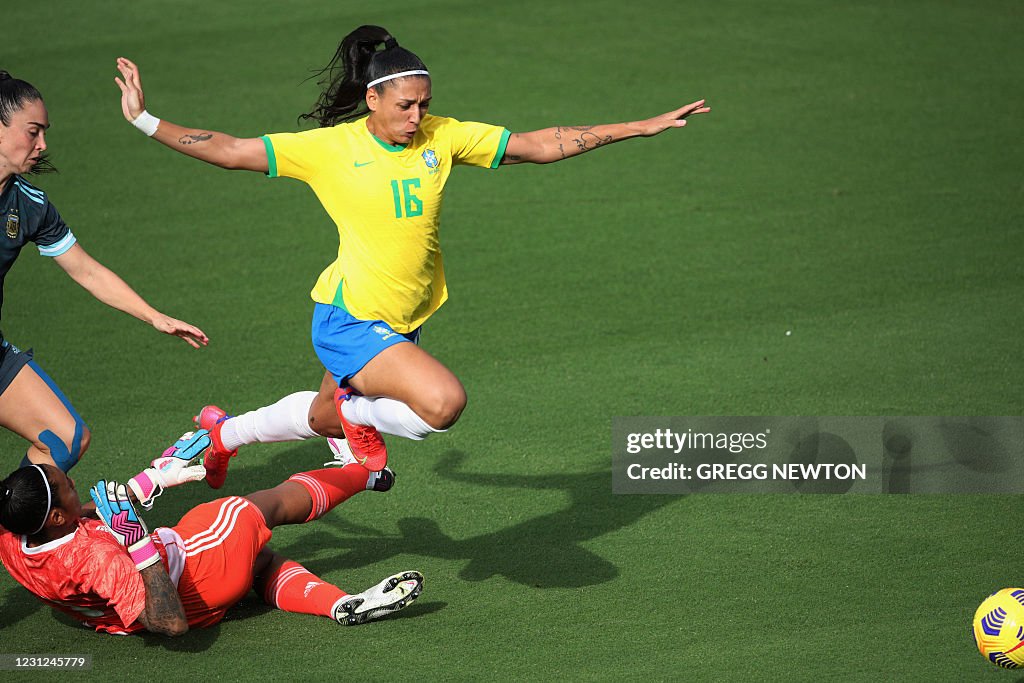 TOPSHOT-FBL-WOMEN-SHEBELIEVES-BRAZIL-ARGENTINA