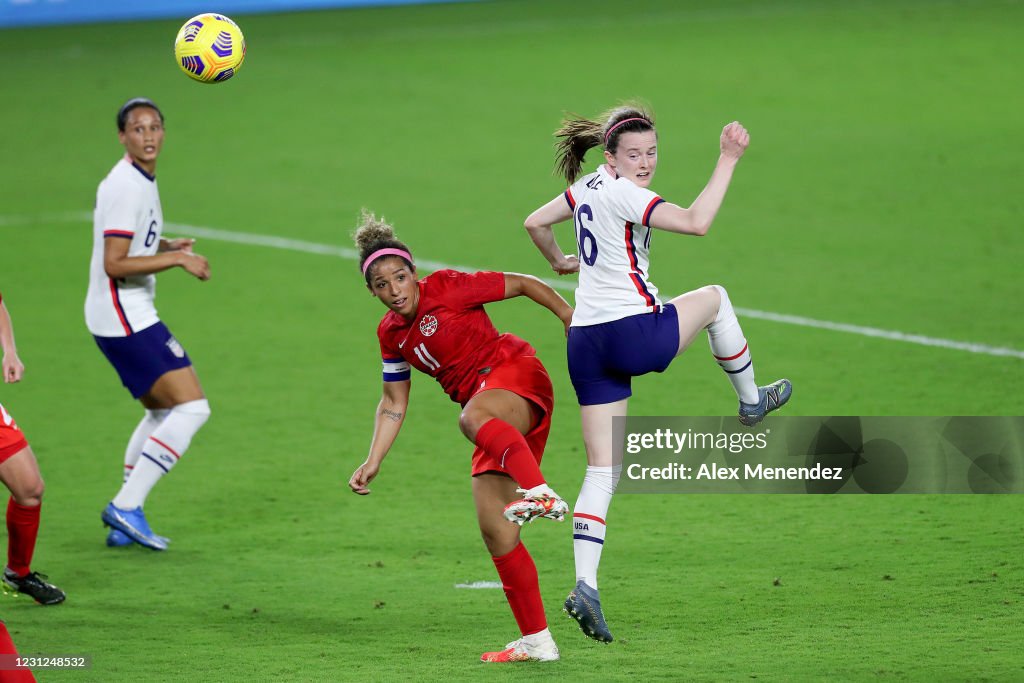 2021 SheBelieves Cup - United States v Canada