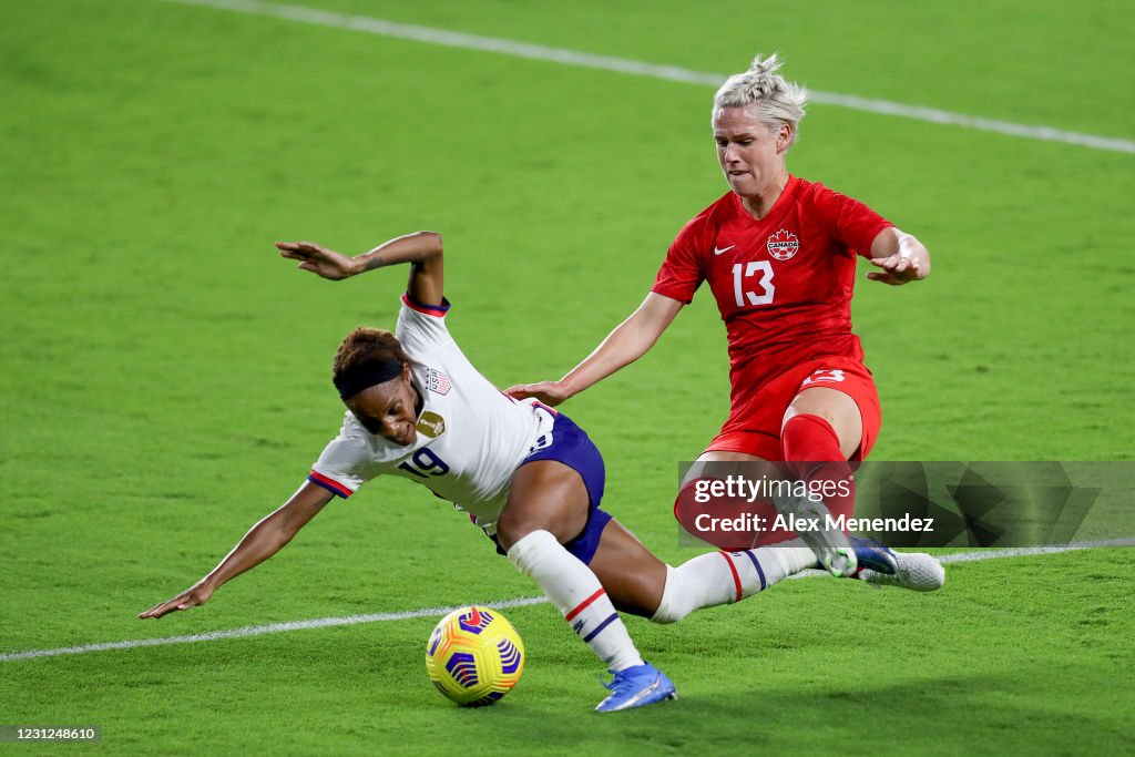 2021 SheBelieves Cup - United States v Canada