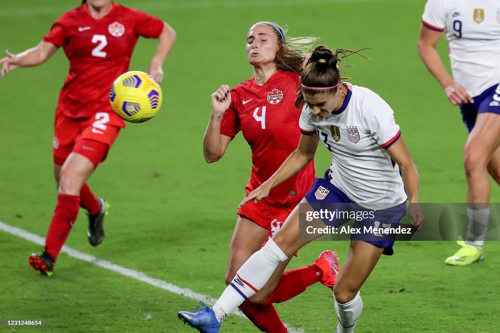 2021 SheBelieves Cup - United States v Canada