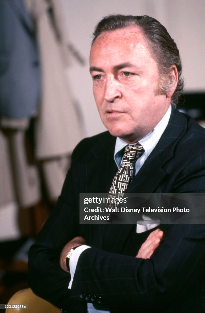 Roger Grimsby appearing on the ABC tv series 'ABC News Closeup ...