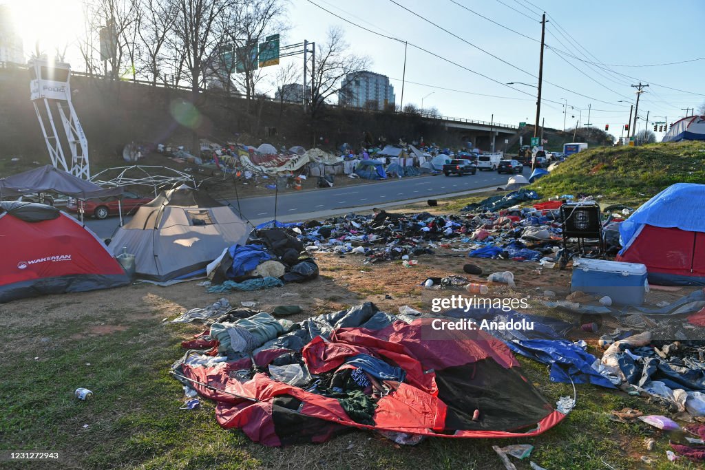 Charlotte 'tent city' closing