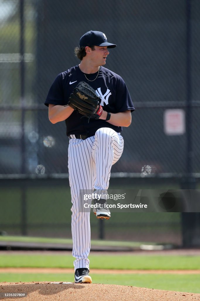MLB: FEB 22 Spring Training - Yankees Workout