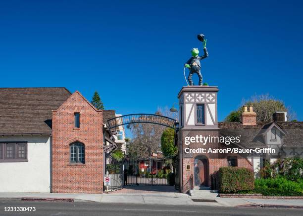 General views of the Jim Henson Company studio lot on February 22, 2021 in Hollywood, California. The Jim Henson Company created 'The Muppet Show'...