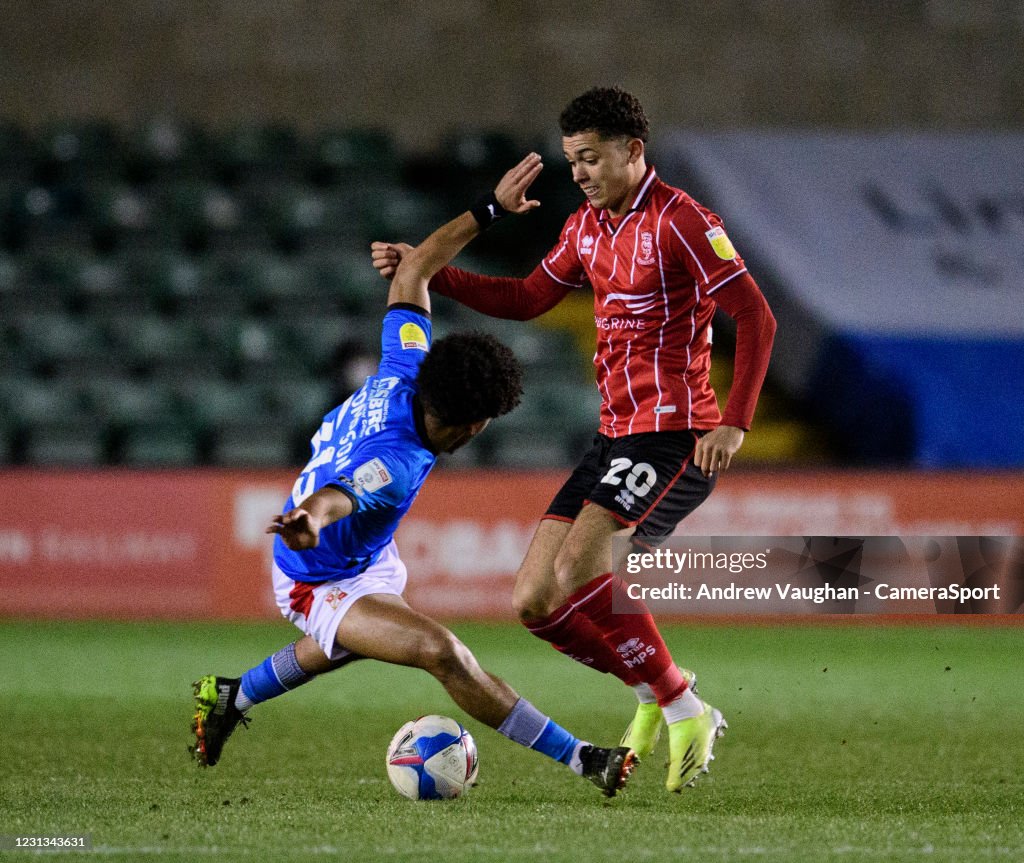 Lincoln City v Swindon Town - Sky Bet League One