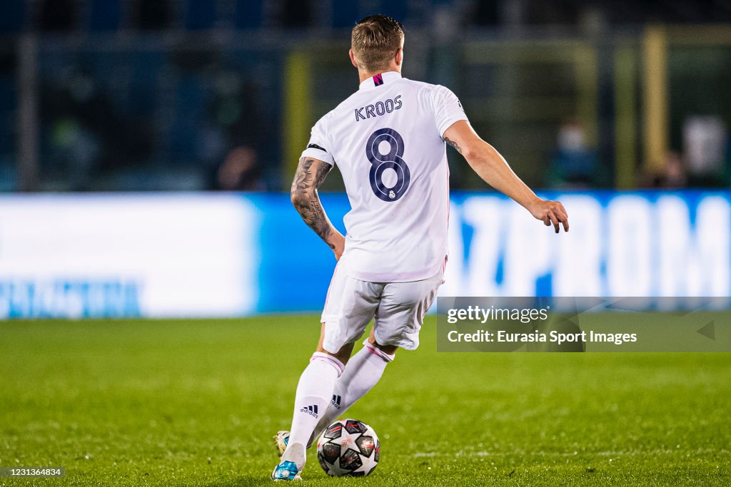 Atalanta v Real Madrid  - UEFA Champions League Round Of 16 Leg One