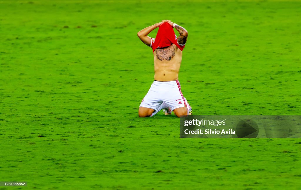 Brasileirao Series A: Internacional v Corinthians Play Behind Closed Doors Amidst the Coronavirus (COVID - 19) Pandemic