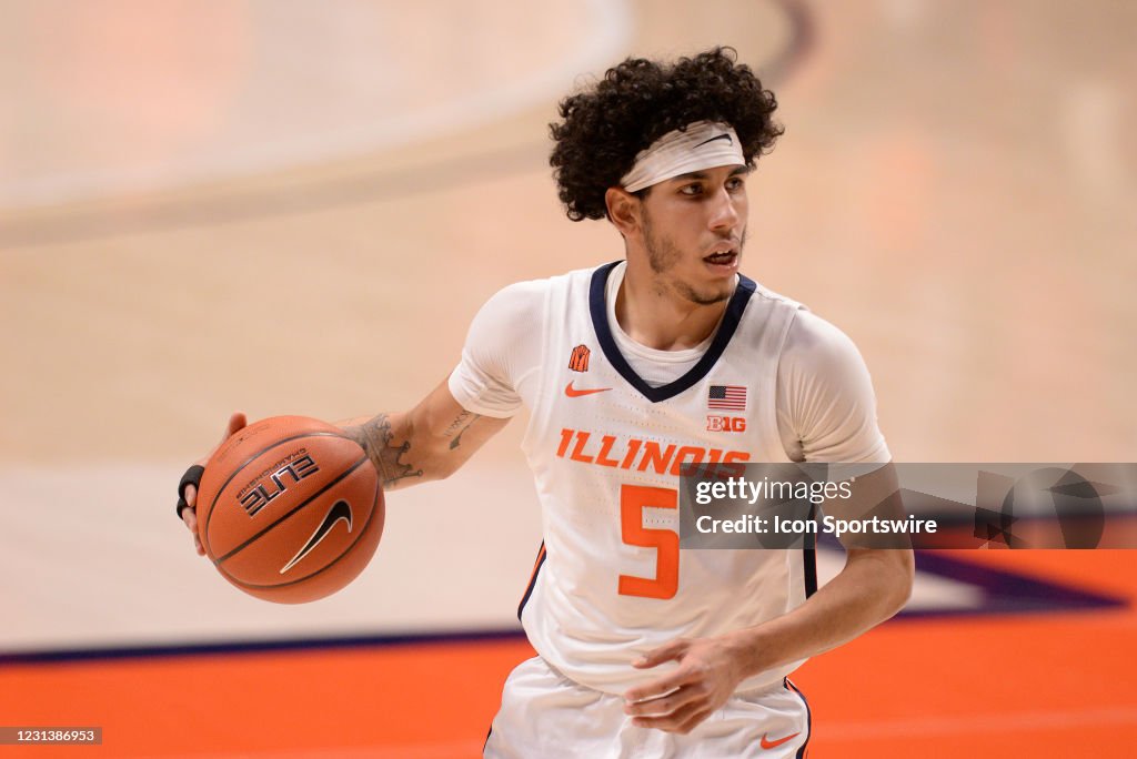 COLLEGE BASKETBALL: FEB 25 Nebraska at Illinois