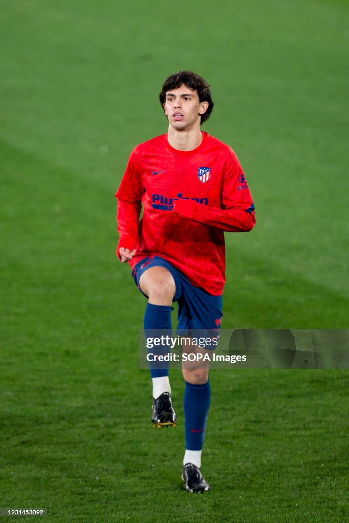 Joao Felix Sequeira of Atletico de Madrid in action during...