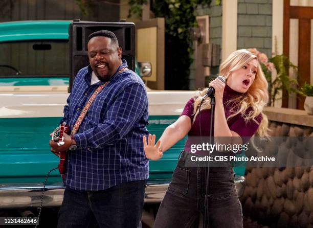 Welcome to the Dad Band - Pictured: Cedric the Entertainer and Beth Behrs . When Daves amateur band loses its lead singer just before a gig, Tina...