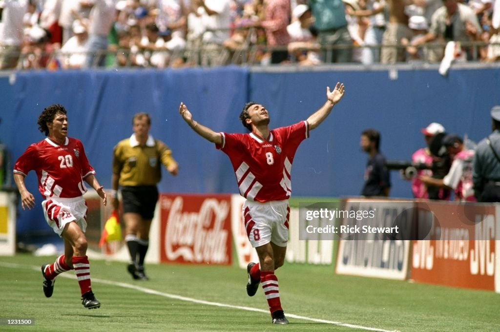 Hristo Stoichkov of Bulgaria