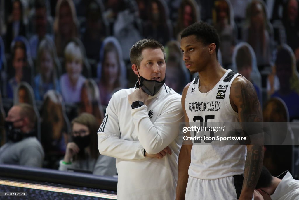 COLLEGE BASKETBALL: FEB 17 Citadel at Wofford