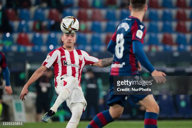 Alejandro Berenguer Remiro of Athletic club de Bilbao during spanish the Copa del Rey Semi Final Second Leg match between Levante UD and Athletic...