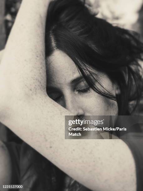 Actor and singer Sasha Spielberg aka Buzzy Lee is photographed for Paris Match in Los Angeles, United States on January 13, 2021.