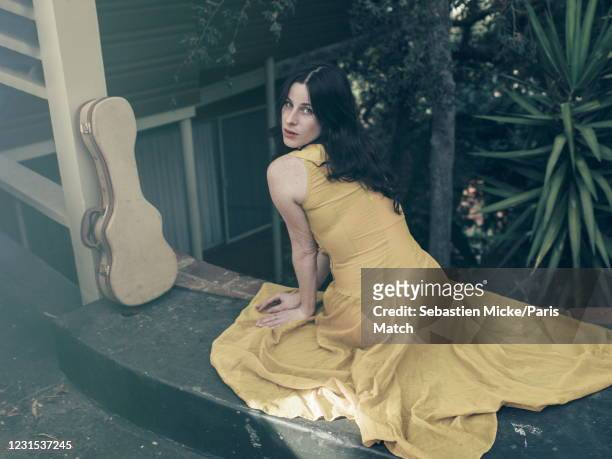Actor and singer Sasha Spielberg aka Buzzy Lee is photographed for Paris Match in Los Angeles, United States on January 13, 2021.