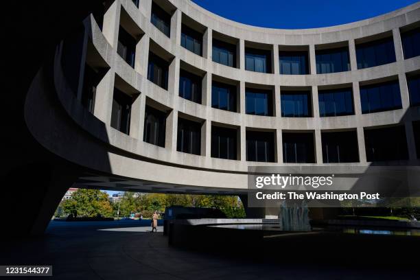 The Hirshhorn Museum is seen on Friday, October 18 in Washington, D.C.