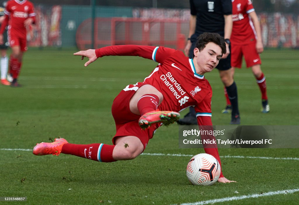 Liverpool v Manchester United - U18 Premier League