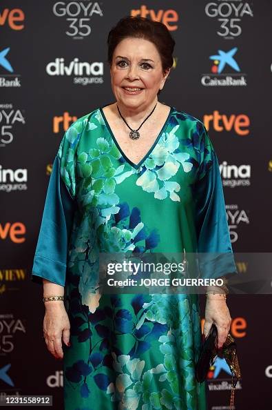 Monica Ramon Spanish actress Monica Randall poses on the Red Carpet at the 35th ...