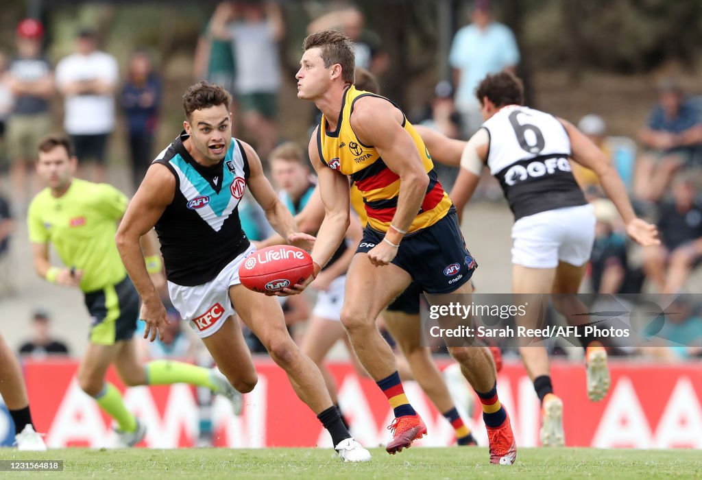 Adelaide v Port Adelaide - 2021 AFL Community Series