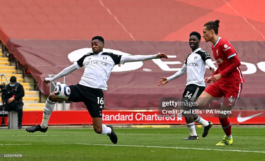 Liverpool v Fulham - Premier League - Anfield