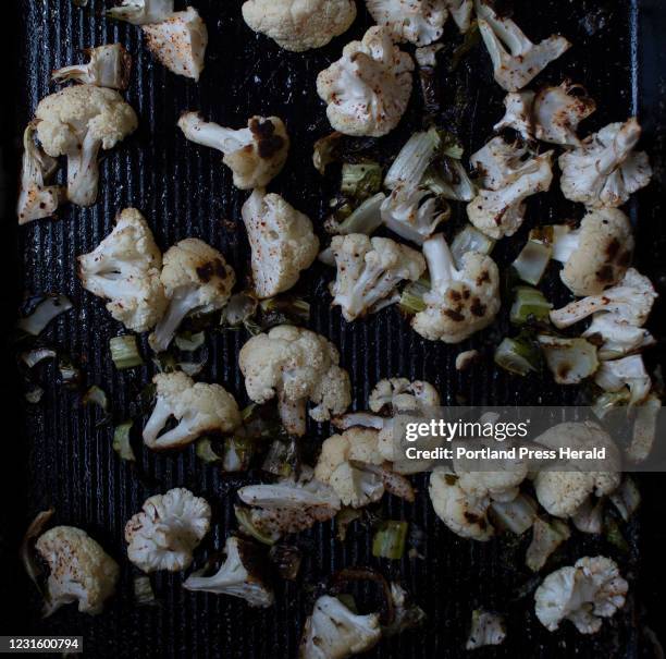 Green Plate Special. Christine Burns Rudalevige makes Roasted Cauliflower and Garlic Soup, using the whole cauliflower. The cauliflower flowers,...