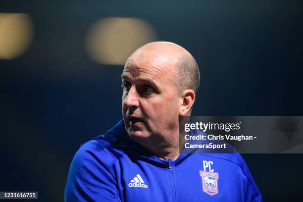 Ipswich Town manager Paul Cook following the Sky Bet League One match between Ipswich Town and Lincoln City at Portman Road on March 9, 2021 in...