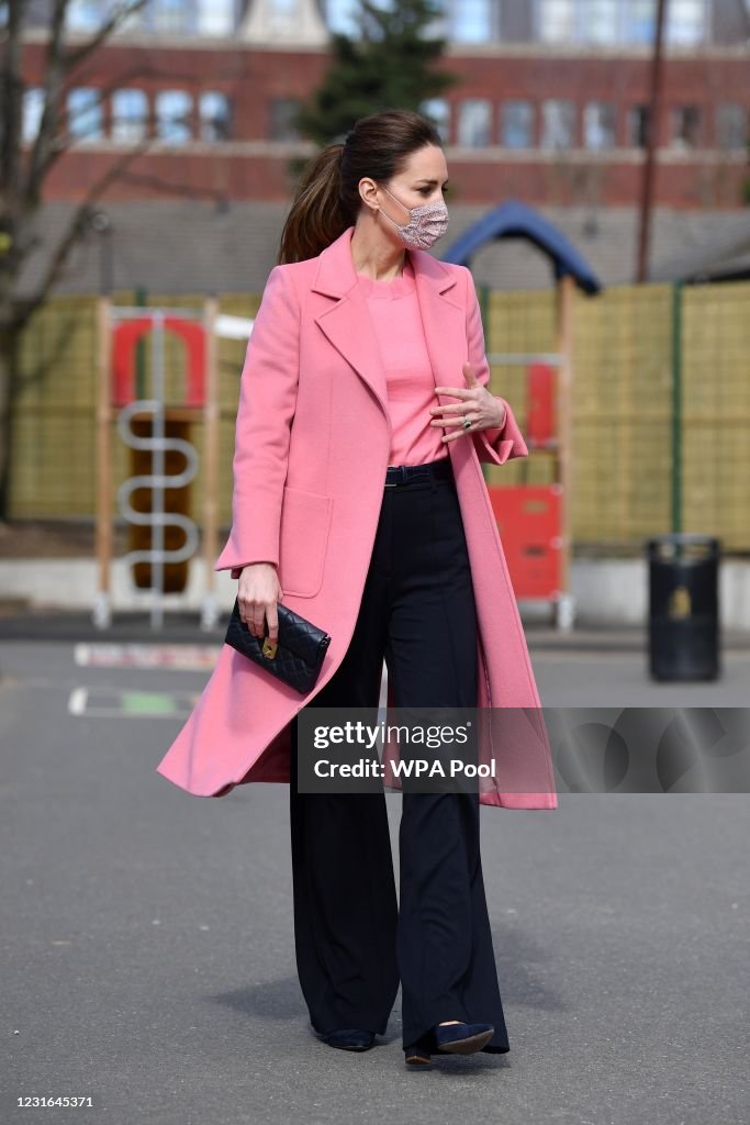 The Duke And Duchess Of Cambridge Visit School 21 In Stratford