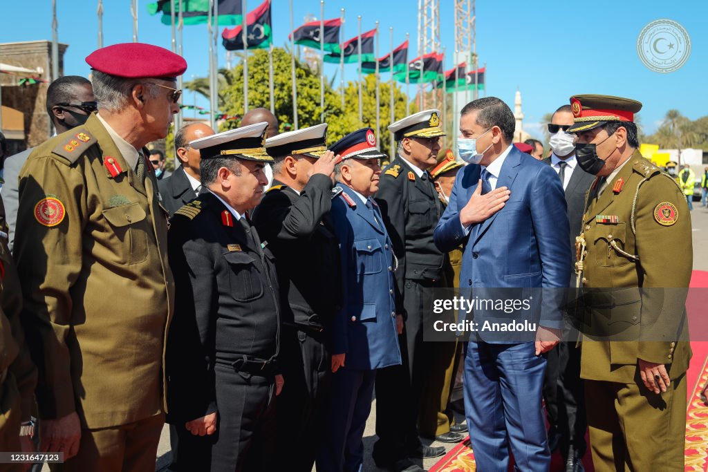 Prime Minister of Government of National Unity, Abdul Hamid Dbeibeh in Tripoli