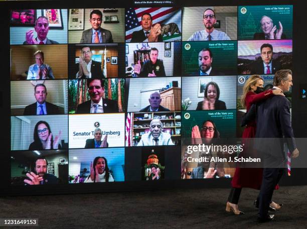 First Partner Jennifer Siebel Newsom Photos and Premium High Res Pictures - Getty Images