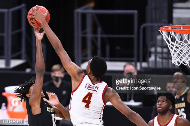 COLLEGE BASKETBALL: MAR 12 Pac-12 Tournament - Colorado v USC, Nieuwsfoto's