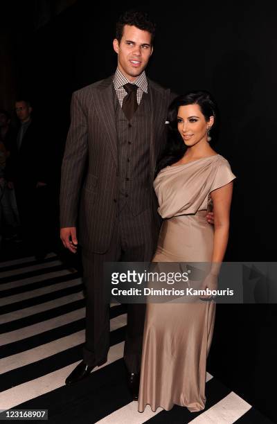 Player Kris Humphries and TV personality Kim Kardashian attend A Night of Style & Glamour to welcome newlyweds Kim Kardashian and Kris Humphries at...