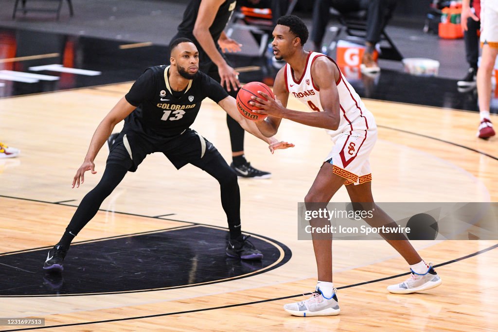 COLLEGE BASKETBALL: MAR 12 Pac-12 Tournament - Colorado v USC