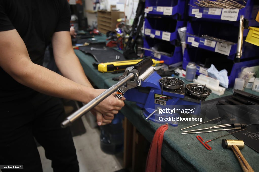 Davidson Defense Manufacturing Facility As Gun Sales Rise