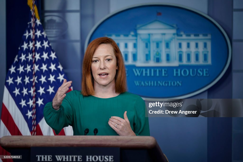 White House Press Secretary Jen Psaki Holds Daily Briefing