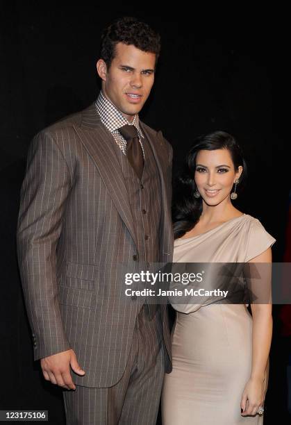 Player Kris Humphries and TV personality Kim Kardashian attend A Night of Style & Glamour to welcome newlyweds Kim Kardashian and Kris Humphries at...