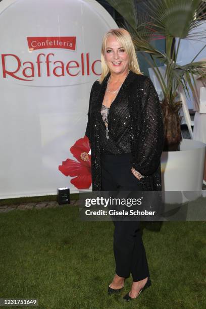 Ulla Kock am Brink during the Raffaello Summer Dinner at Koenigliche Porzellan Manufaktur on August 27, 2020 in Berlin, Germany.