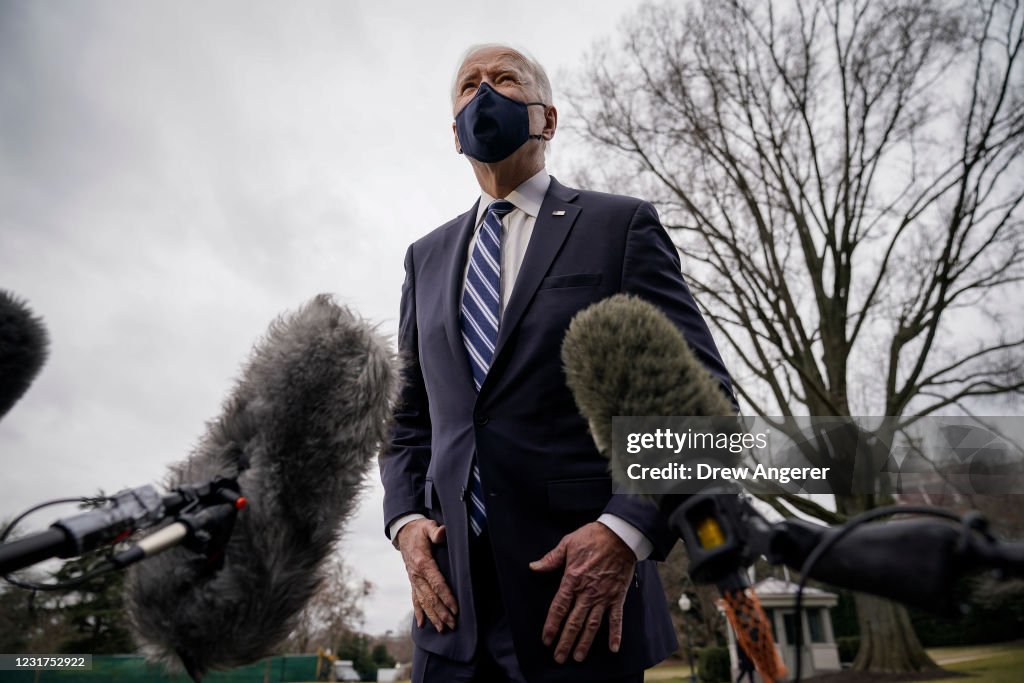 President Biden Departs White House For Philadelphia