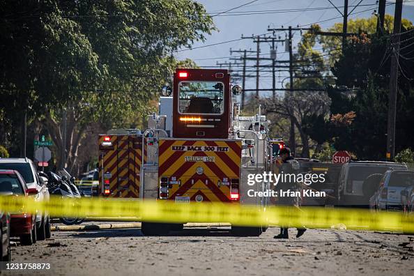 Tuesday Exploding Debris is scattered after a massive blast caused by exploding... News ...