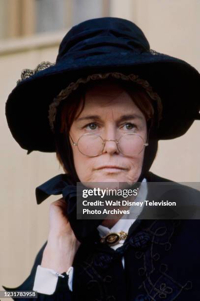 Diana Douglas appearing in the ABC tv series 'The Cowboys', episode 'Death on a Fast Horse', shot at the Empire Ranch.