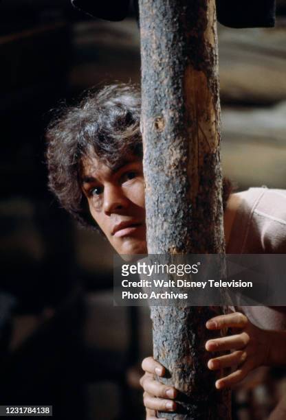 Martinez appearing in the ABC tv series 'The Cowboys', episode 'Death on a Fast Horse', shot at the Empire Ranch.