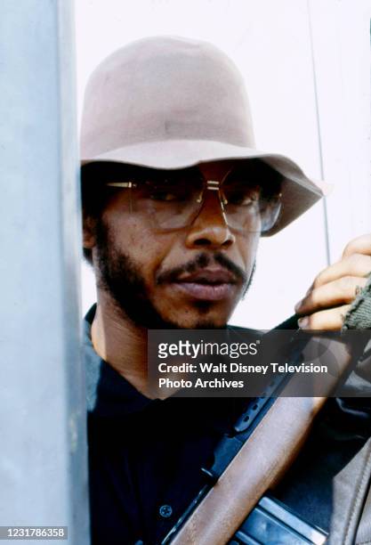 San Francisco, CA Felton Perry appearing in the ABC tv movie 'The Ordeal of Patty Hearst'.