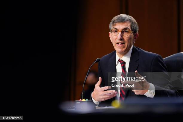 Dr. Peter Marks, Director of the Center for Biologics Evaluation and Research within the Food and Drug Administration, testifies during a Senate...