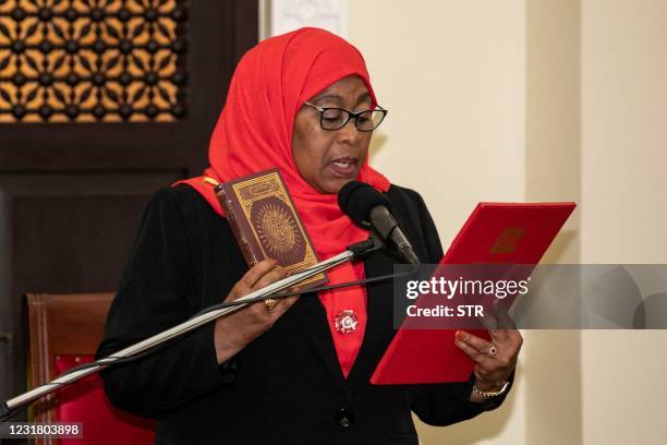 Samia Images 815 Samia Suluhu Hassan Photos & High Res Pictures - Getty Images