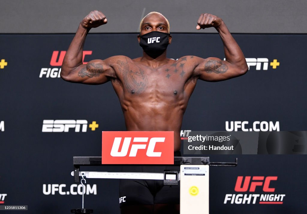 UFC Fight Night: Brunson v Holland Weigh-in
