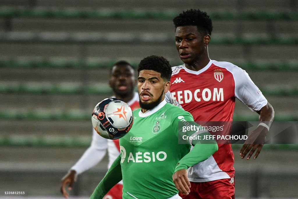 FBL-FRA-LIGUE1-SAINT-ETIENNE-MONACO