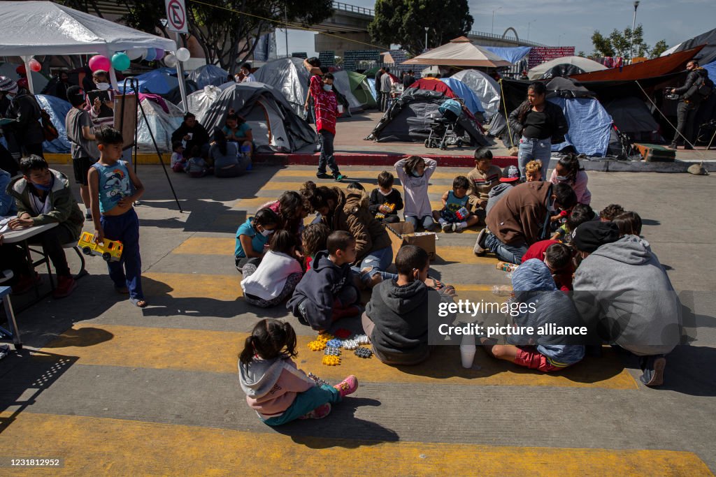 Migration at the border between Mexico and the USA