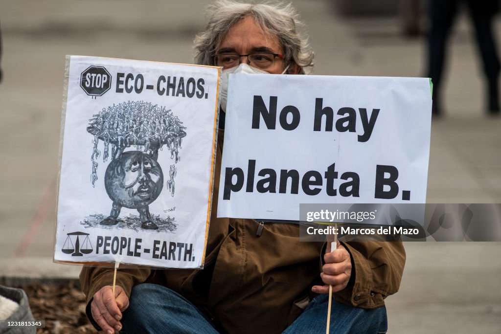 Climate change activist of 'Fridays for Future' group...