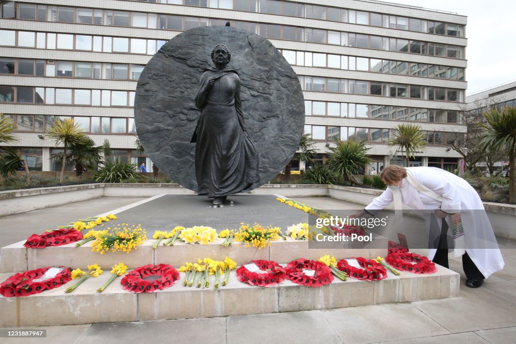 UK Holds A National Day Of Reflection For Covid Dead