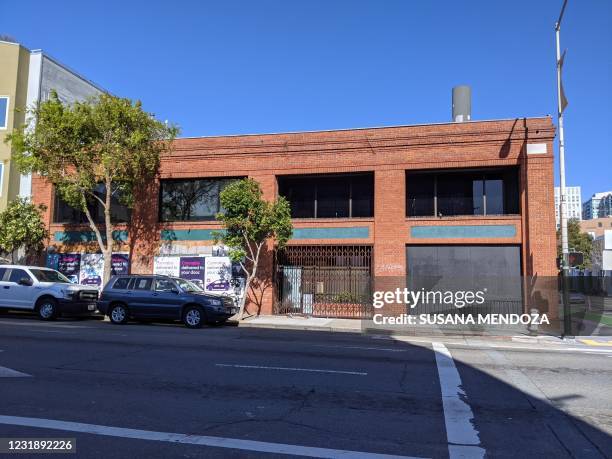 This image shows the building at 1200 Folsom St. In San Francsico on March 23 hosting the headquarters of the start-up BetterUP closed during the...