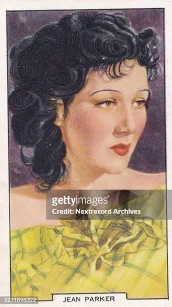 Collectible Gallaher tobacco card, My Favorite Part series, published 1939, depicting Hollywood cinema stars portrayed in their favorite film role,...